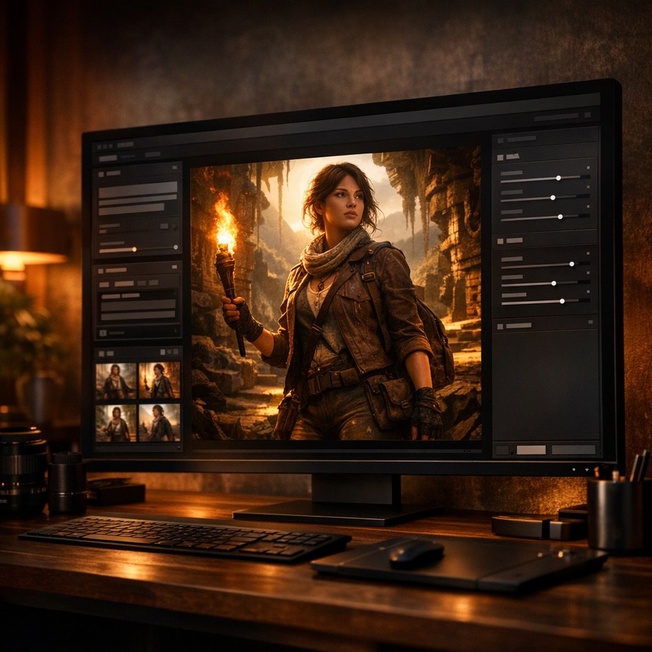 AI Media Studio generate workflow